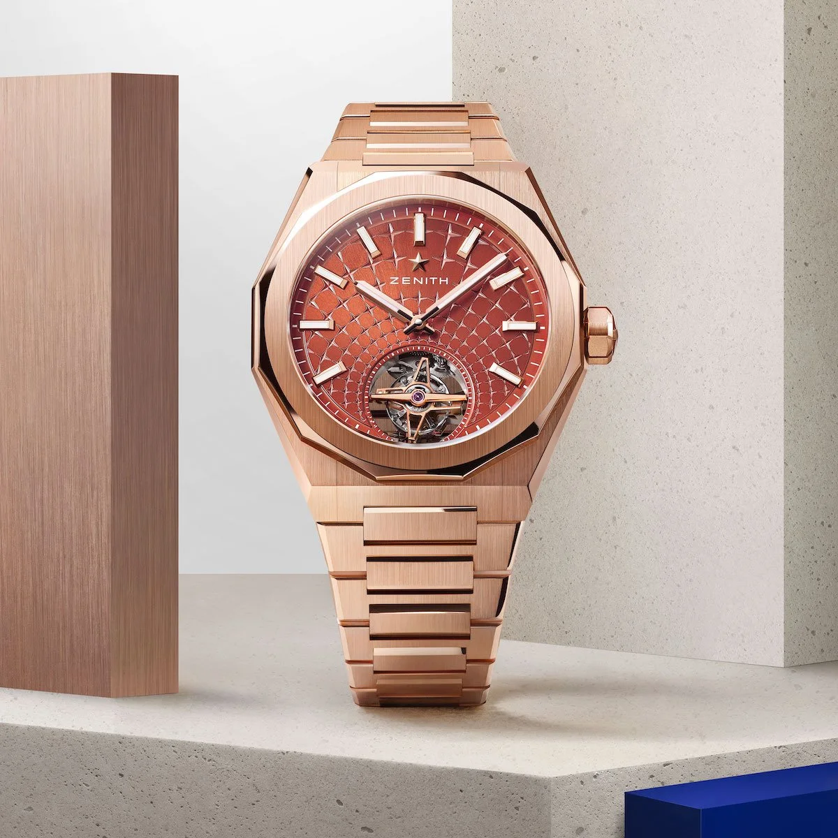 Introducing: Zenith DEFY Skyline Tourbillon Rose Gold with Brick